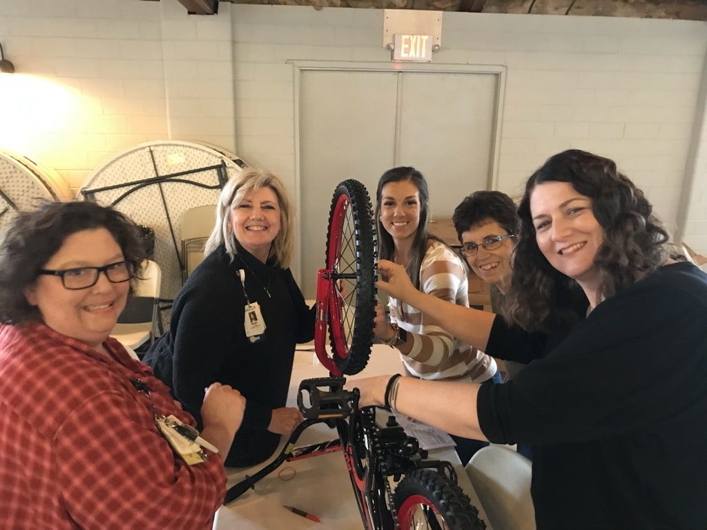 Build-A-Bike ® Charity Team Building Event