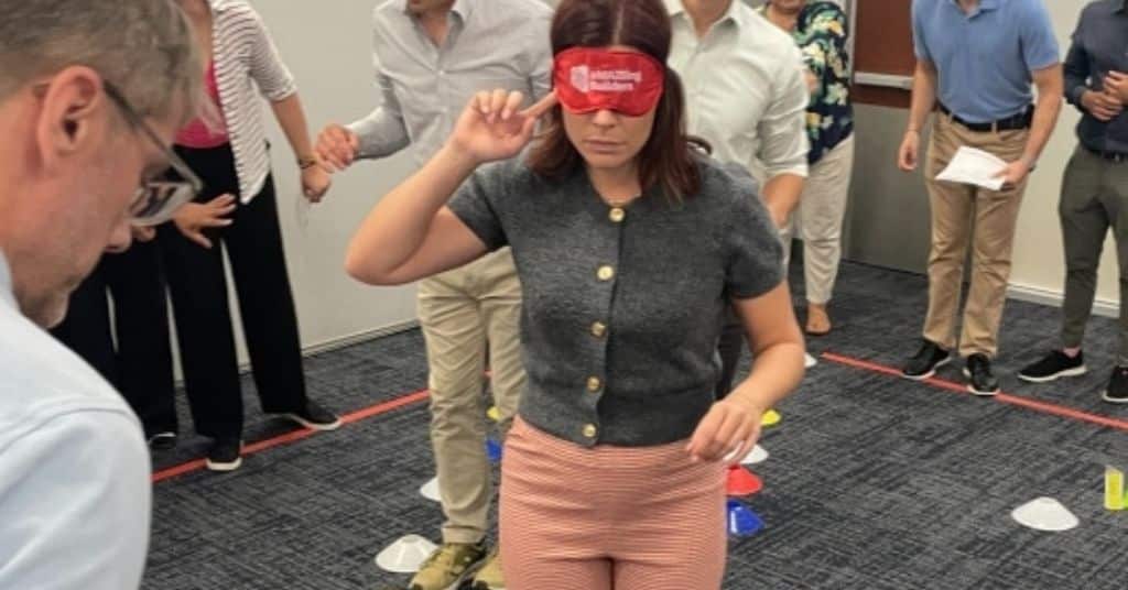 Minefield Team Building Game