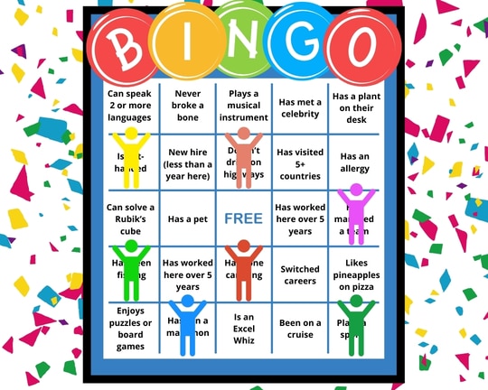 Human Bingo Icebreaker