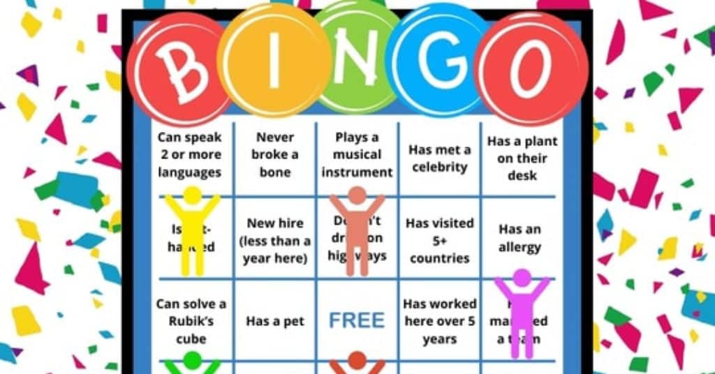The Human Bingo Icebreaker