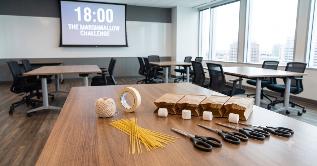How to Set Up the Marshmallow Challenge How to Set Up the Marshmallow Challenge