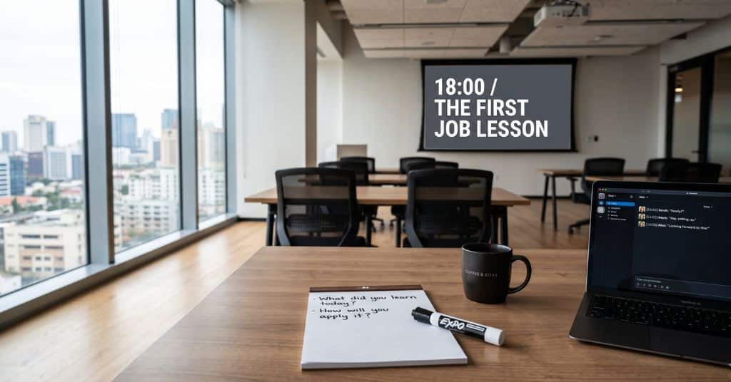 How to Set Up the First Job Lesson Before Your Next Team Meeting