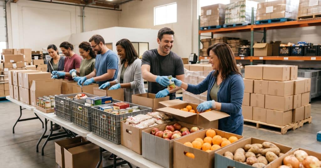 Charity Thanksgiving Activities for Work Teams